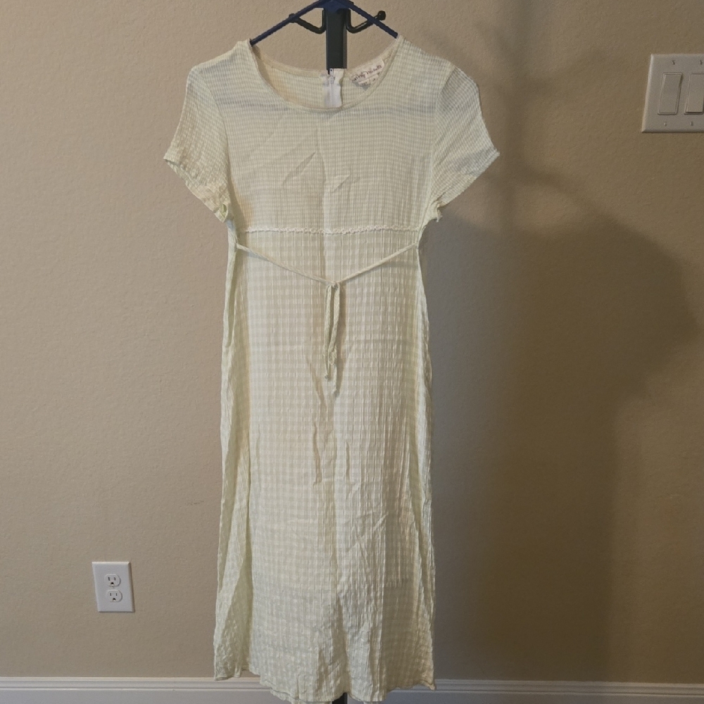 My Michelle Cream Midi Sundress with Dolman Sleeves
